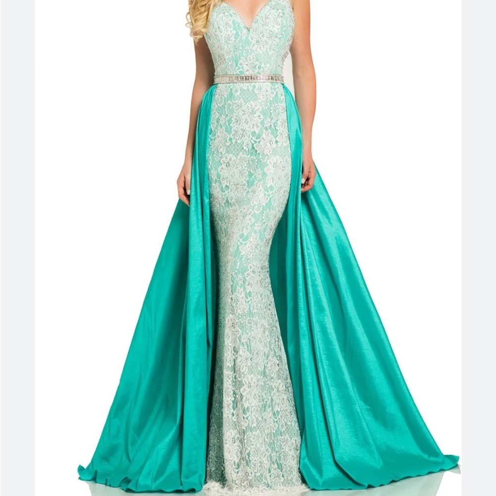 Johnathan Kayne Dress with cape